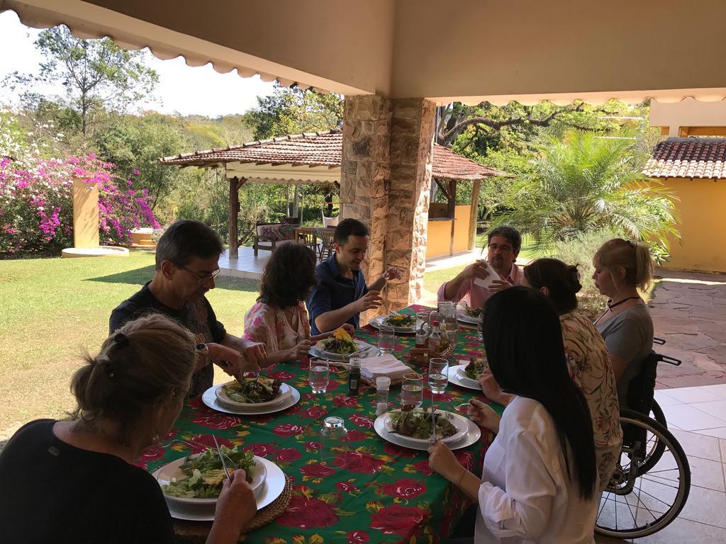 Hospedagem Fazenda Nova América Brotas Exterior foto